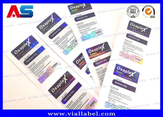 Holographic Laser 15ml Glass Dropper Vials Boxes And Labels small packaging boxes for bodybuilding vials