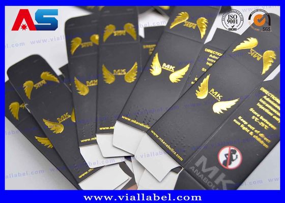 Gold Foil Printing Pharmaceutical Packaging Box SGS For 15ml Vial matting
