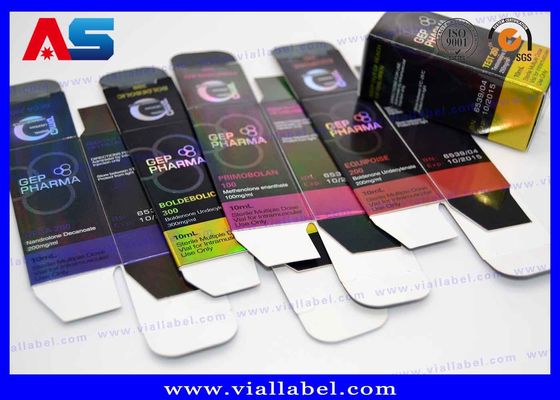 Glossy Finish Propionate Peptide Bottle Labels And Boxes Custom Colors for Pharmaceutical Peptide Vials