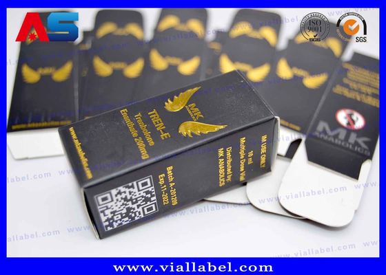 Gold Foil Printing Pharmaceutical Packaging Box SGS For 15ml Vial matting