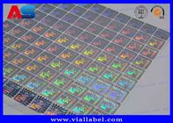 Tamper Evident QR Code Serial Number 3D Holographic Stickers