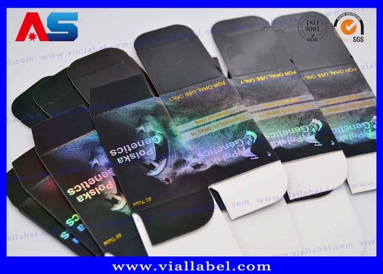 custom pharmaceutical boxes Gold Foil Printing Embossed 20ml Dropper Bottle Box