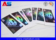 Laser Hologram Printing Adhesive 10ml Labels And Boxes For Anabolic Steroids