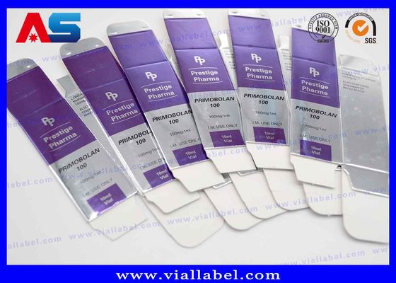 Anabolic Science 10ml Vial Boxes  /  Peptide Medicine Packing Box For Glass Vials custom printed boxes