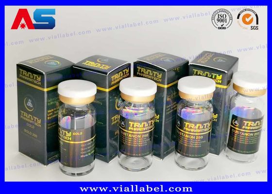 Laser Hologram Panton Color Laboratory Small Bottle Boxes And Labels bodybuilding packaging boxes