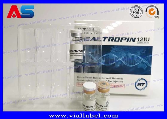 SFDA Sterile Tiny Glass Vials 2 - 30ml With Pharmaceutical Paper Label And Box with BLISTER