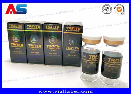 SFDA Sterile Tiny Glass Vials 2 - 30ml With Pharmaceutical Paper Label And Box with BLISTER