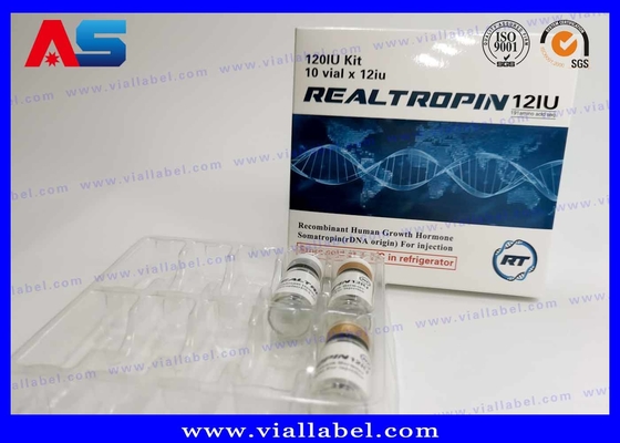 Medical Disposable Vial Plastic Pharmaceutical Blister Packaging For 10 1ml / 3ml / 10ml Vials Box
