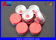 10ml Glass Injection Bottles Vial Flip Off Caps 20mm Plastic Aluminum Material