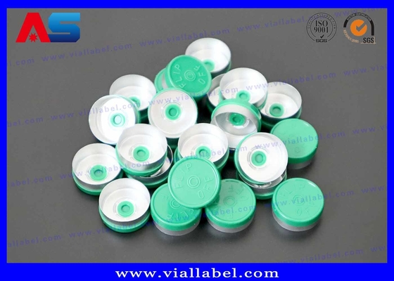 10ml Glass Injection Bottles Vial Flip Off Caps 20mm Plastic Aluminum Material custom caps