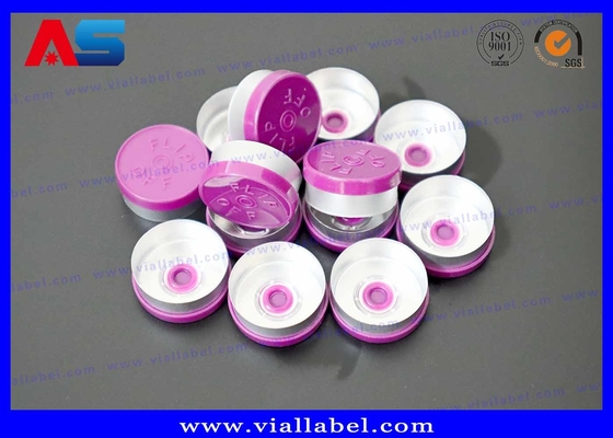 10ml Glass Injection Bottles Vial Flip Off Caps 20mm Plastic Aluminum Material custom caps