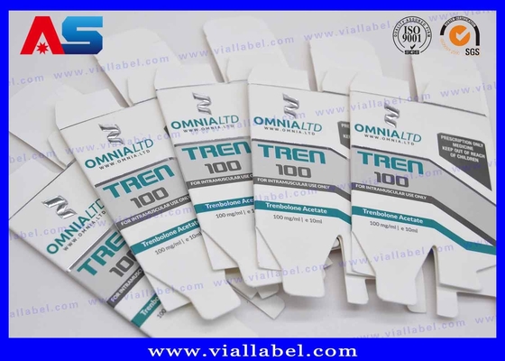 250g Peptide Powder 10ml Vial Boxes Custom Printing Waterproof pharmaceutical packaging boxes