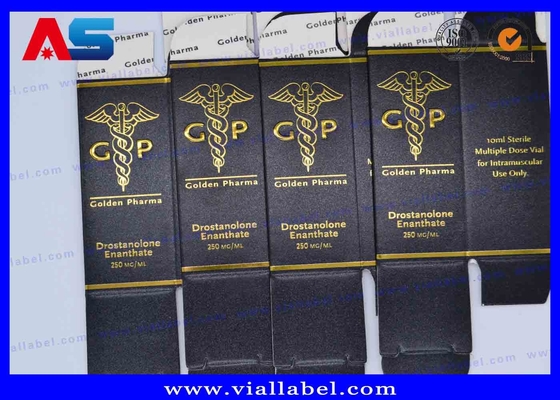 10mL Holographic Peptide Box Embossing For Healthcare Packing pharmaceutical packaging boxes