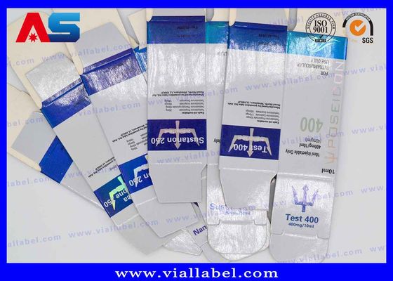 Medicine Custom Printed Boxes Pharmaceutical Vial Boxes Hologram With Labels For peptides