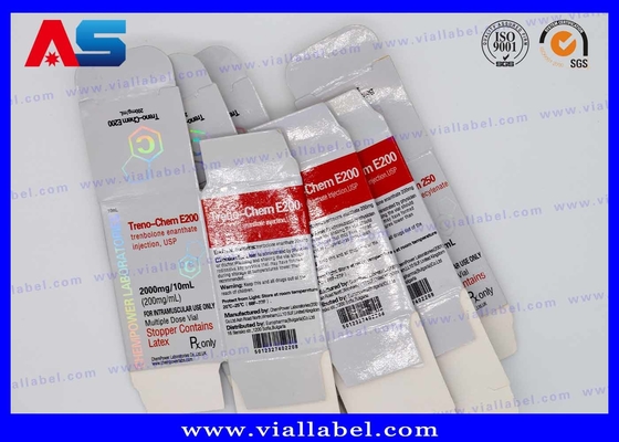 Gep Pharma 10ml Glass Vial 300g Paper Printed Packaging Boxes body building vial boxes
