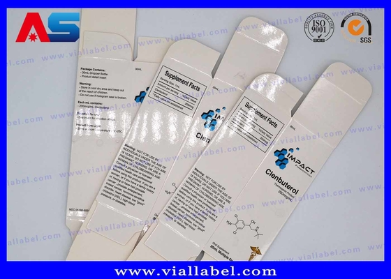 SGS Small 10ml Vial Box For Bodybuilding Musculation Peptides Peptide Package