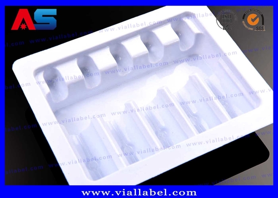 Custom Medication Blister Packaging For Pharmaceutical Glass Bottles / penicillin bottles transparent blister