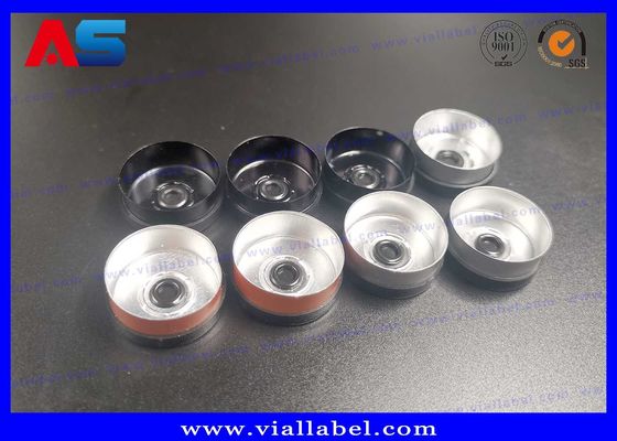 20mm Flip Off Caps Customized Logo, Flip Top Bottle Caps Engraved Custom Logo MOQ 30000pcs