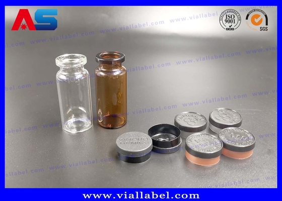 Bodybuilding Peptides Hcg Hcg Mini Glass Vials With Plastic Aluminium Tops