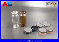 Sterile Bottles And Tops Small Glass Vials , Bayonet Mouth Glass Dropper Bottles