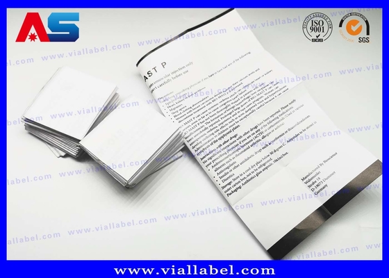 Paper Peptide Pamphlets Printing , Package Insert Description Paper A4 Size Foldable INSTRUCTION MANUALS printing
