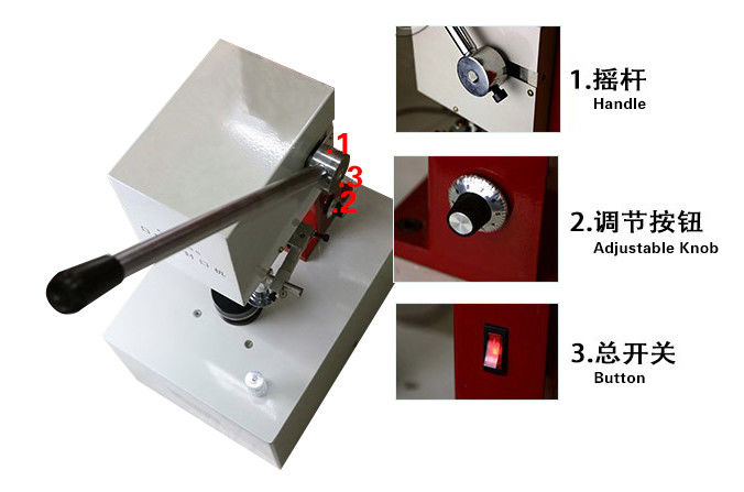 Flip Off Aluminum Tops 20mm Vial Crimper Crimping Tool 380v / 220v vial crimping machine