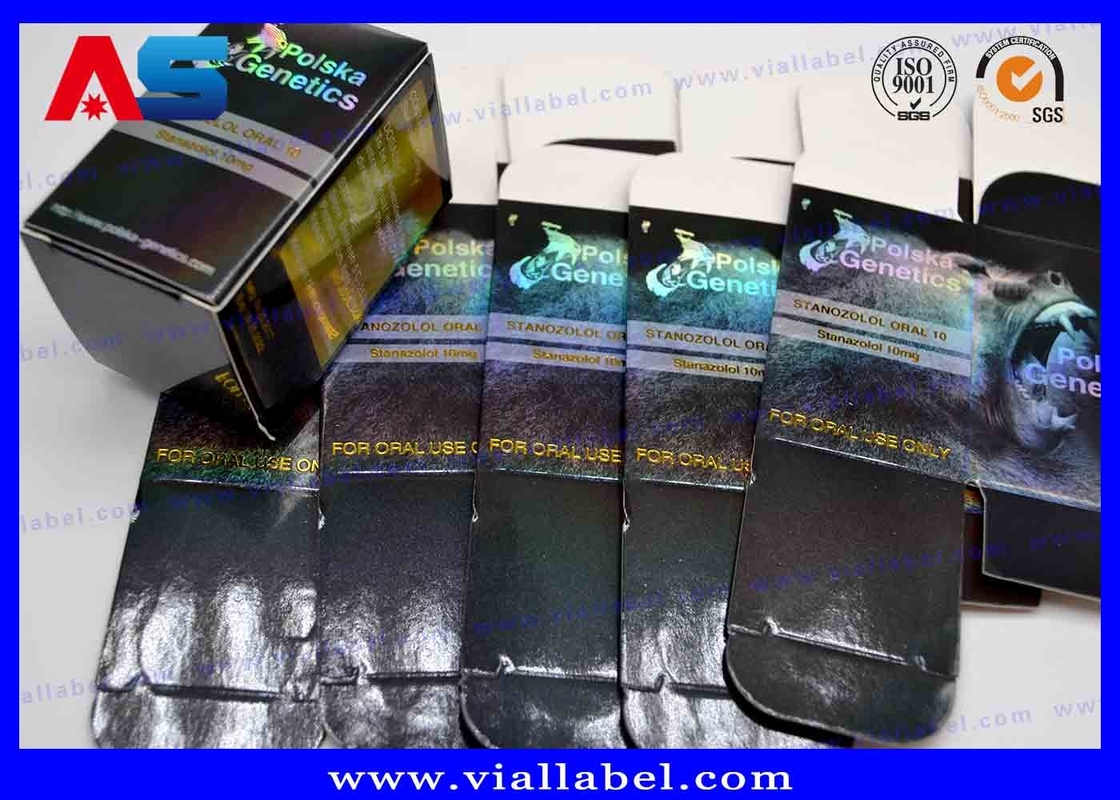 Colorful Printing Peptides Paper Box For 2ml Vial And 2ml Ampoule