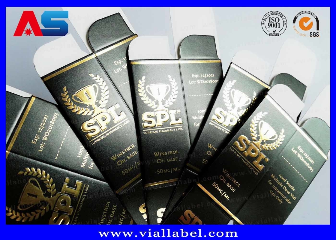 Peptides Paper Packaging Box , Peptide Box For 1ml Ampoules And Vial 2ml boxes for 10ml vials