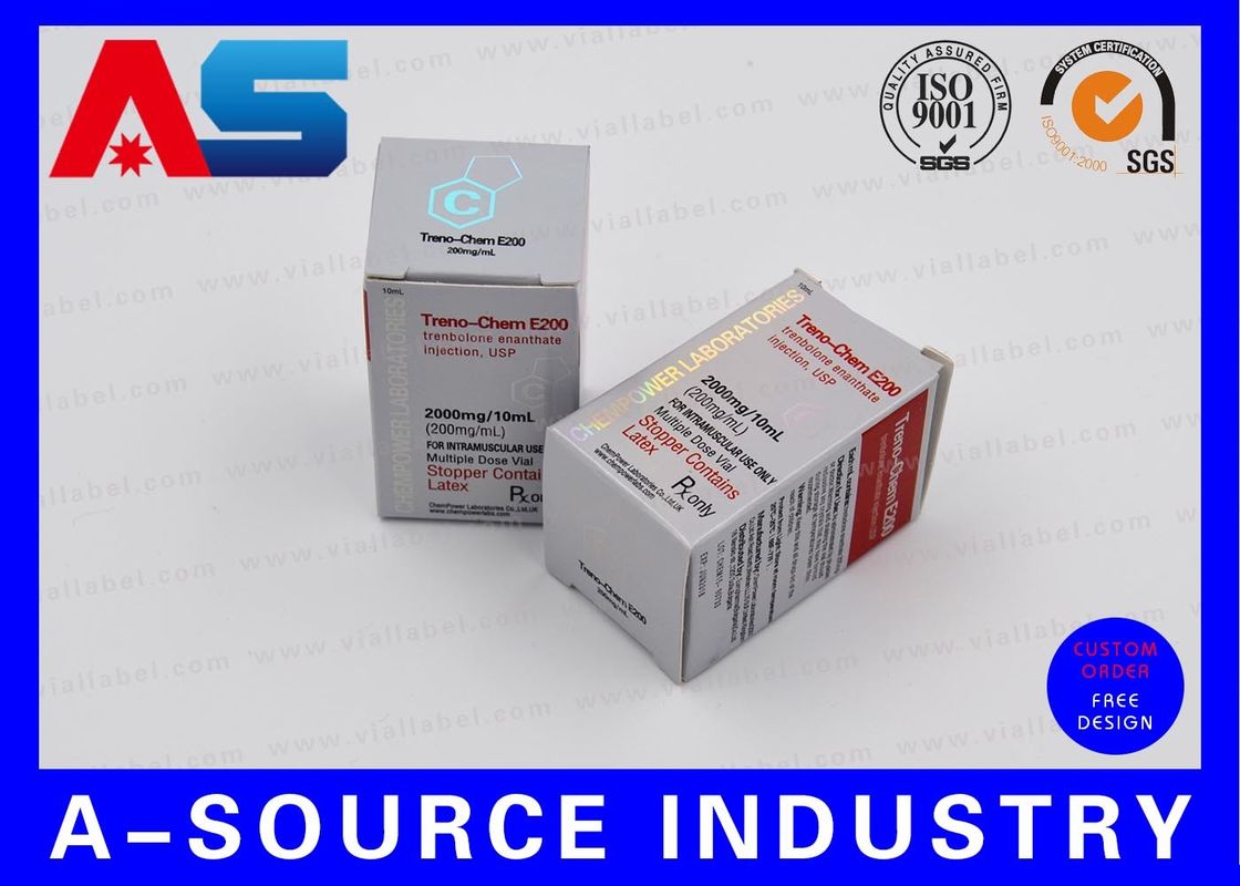 Metallic Silver Foil 325g Paper Test e 400 10mlvialbox For Anabolic Steroids / Stimulants
