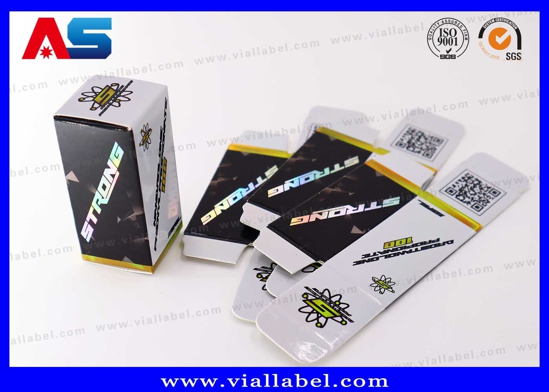 Injection Paper Box 10ml For YK11 4 Mg 50 Tabs , Customized Injection Vial Box Printing