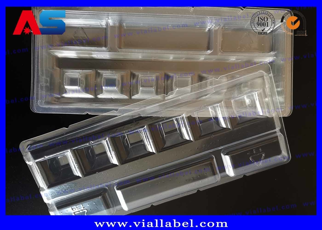 Customized Medical 2ml Vial Plastic Packaging PET Blister Ampoule Glass Bottle Pharmacy Manufacturer
