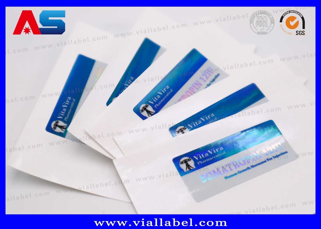 Durable Peptide Vial Labels For 2ml Containers With Customized Drawing Free Design Service MOQ 100pcs