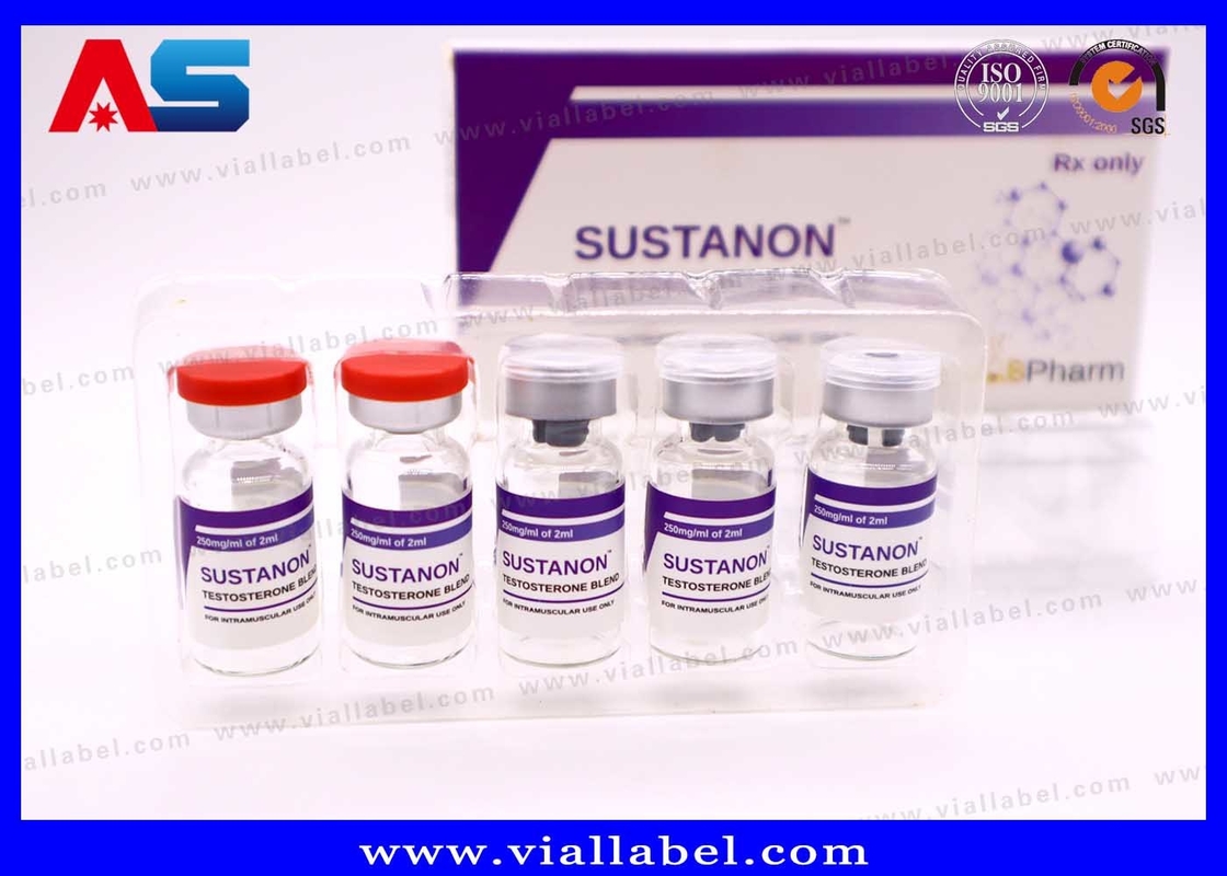High Quality GH Peptide Bottle Label / Customized CJC-1295 Labels Printing | MOQ 500 | Factory Direct Pricing