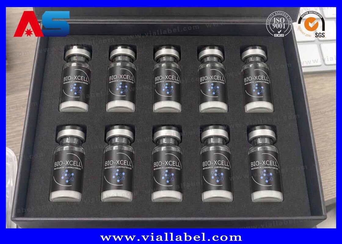 Premium Printed Packaging for Peptide Vials Box , 3ml Vials Box Printing Custom Design