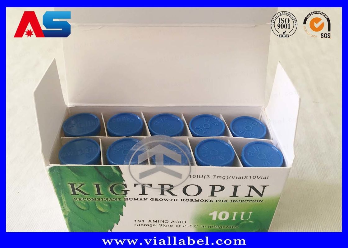 Custom Medication Pill Box / Pharmaceutical Packaging Box Hcg With Plastic Tray And Paper Inserts