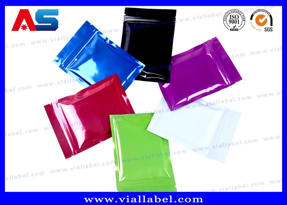 14C Aluminum Foil Ziplock Bags For Tablet Packaging foil bag packaging