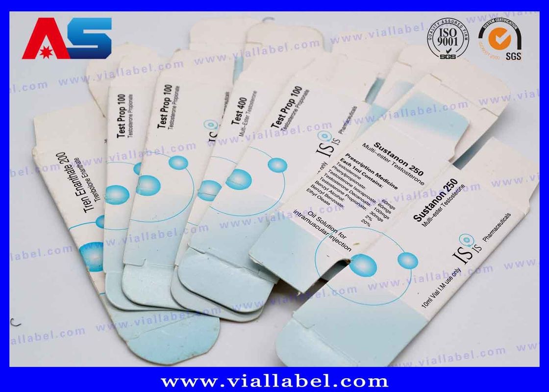 Customized Hologram Vial Storage Box Printing 10ml Vial Boxes And Packaging / small packaging boxes