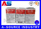 Paper Medicine Carton 10ml Vial Boxes Labels Printing Matte Finish Anavar  / Testosterone