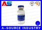 Pharmaceutical Glass Bottle Labels Product Label Printing Custom Design SGS , ISO 9001