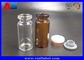 Manual crimper Sterile Glass Testosterone 10ml Vials With Caps