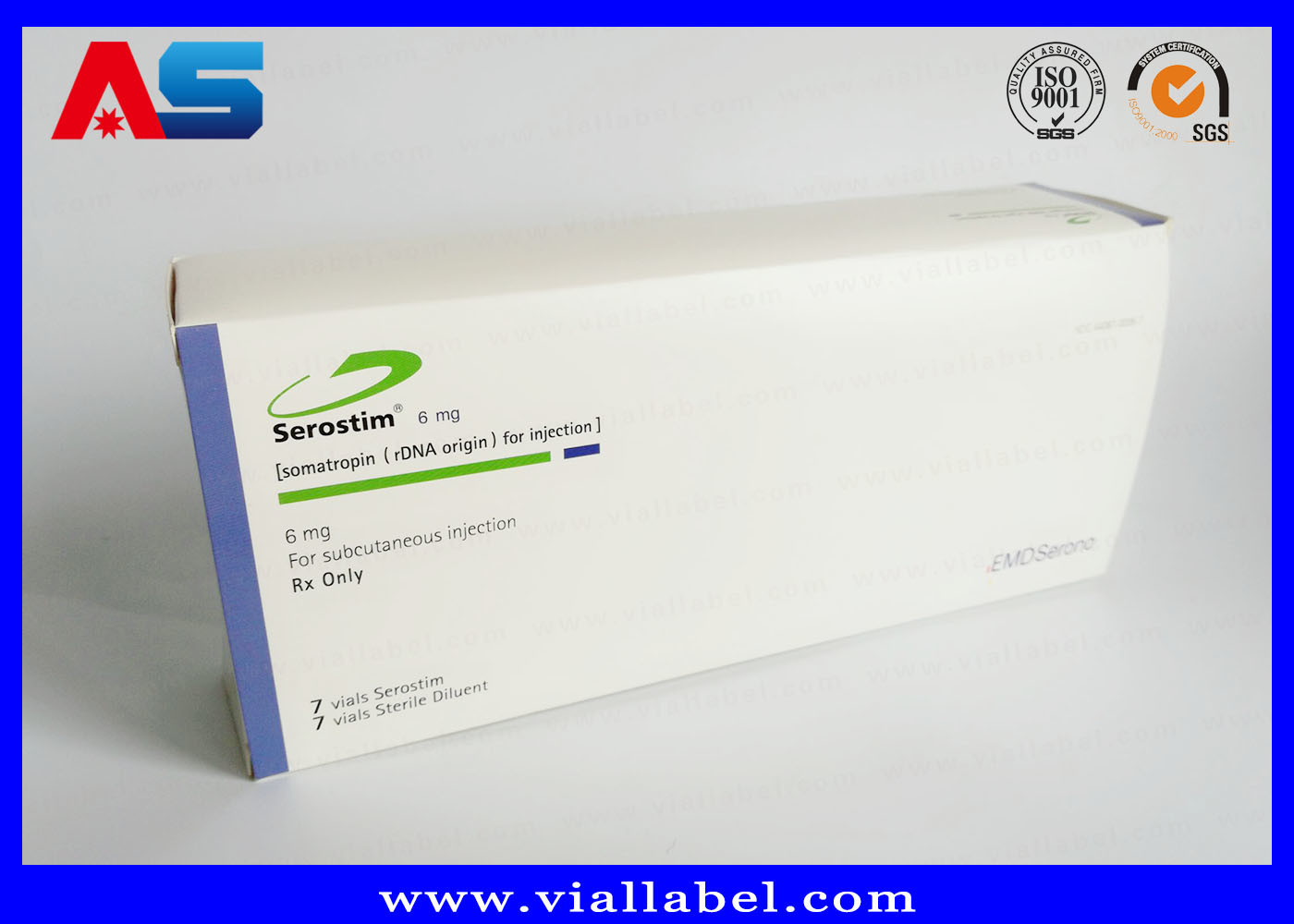 Capastat Custom Pharmaceutical Packaging Box For 10pcs 2ml Amp Vials With ...