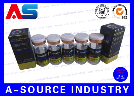 Prescription 10ml Vial Labels Bodybuilding Mix , Adhesive Sticker Labels For 10ml Bottles