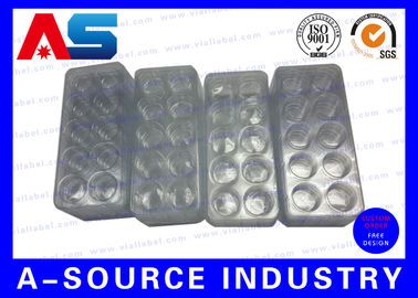 Medical Disposable Vial Plastic Pharmaceutical Blister Packaging For 10 1ml / 3ml / 10ml Vials Box