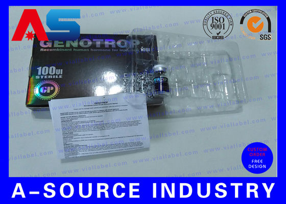 3mL Vial Box Human Gro wth Hormone Pharmaceutical Boxes Multi Colour Printing