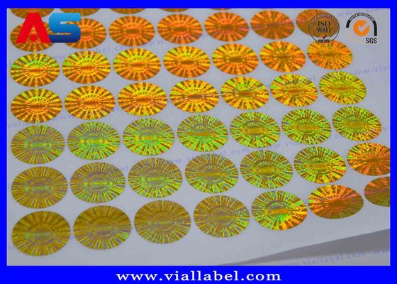 Security Honeycomb Hologram Stickers Printing For Anti Counterfeiting with security code