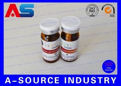 10ml Vial Peptide Bottle Stickers Custom Design And Printing 10mL Sticker