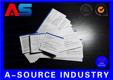 CMYK Medication Flypaper Description Paper Custom Leaflet Printing 135mm Width 45mm Length