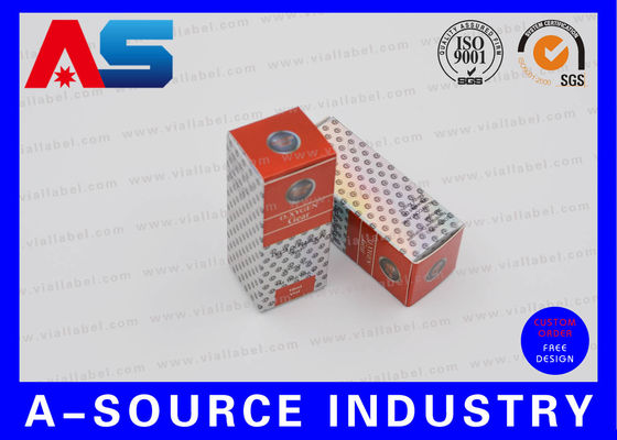 Medicine Custom Printed Boxes Pharmaceutical Vial Boxes Hologram With Labels For peptides
