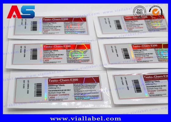 Glossy Finish Propionate Peptide Bottle Labels And Boxes Custom Colors for Pharmaceutical Peptide Vials