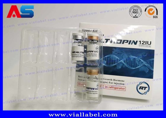 Custom Pharmaceutical HCG Hcg Vials Paper Packaging Box medicine packaging boxes